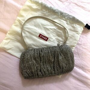 STAUD silver bean bag